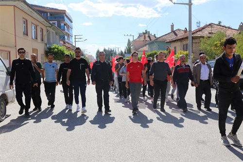 İlçemiz Kaymakamı Sayın Emirhan ARIKAN Amatör Spor Haftası etkinlikleri kapsamında düzenlenen yürüyüşe ve etkinliklere katıldı.